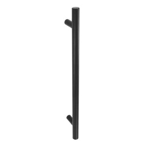 Securit Plain Bar Handle Matt Black 192mm