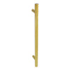 Securit Plain Bar Handle Satin Brass 96mm