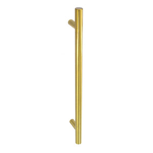 Securit Plain Bar Handle Satin Brass 96mm