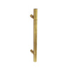 Securit Plain Bar Handle Antique Brass 128mm