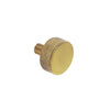 Smiths Architectural Knurled Disc Knob 32mm Satin Nickel