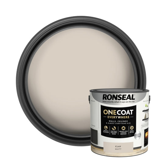 Ronseal One Coat Everywhere Matt  Paint 2.5L Willow