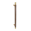 Smiths Architectural Linear Knurled Handle 192mm Antique Brass