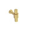 Smiths Architectural Solid Brass Shoulder T Pull 45mm Satin Nickel