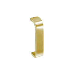 Smiths Architectural Solid Brass Heavy Duty Handle 96mm Satin Brass