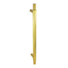Smiths Architectural Linear Knurled Handle 192mm Satin Brass