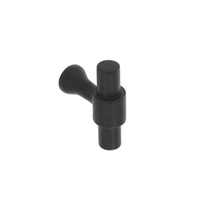 Smiths Architectural Solid Brass Shoulder T Pull 45mm Matt Black