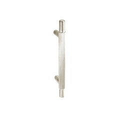 Smiths Architectural Linear Knurled Handle 96mm Satin Nickel