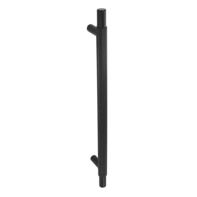 Smiths Architectural Linear Knurled Handle 192mm Matt Black