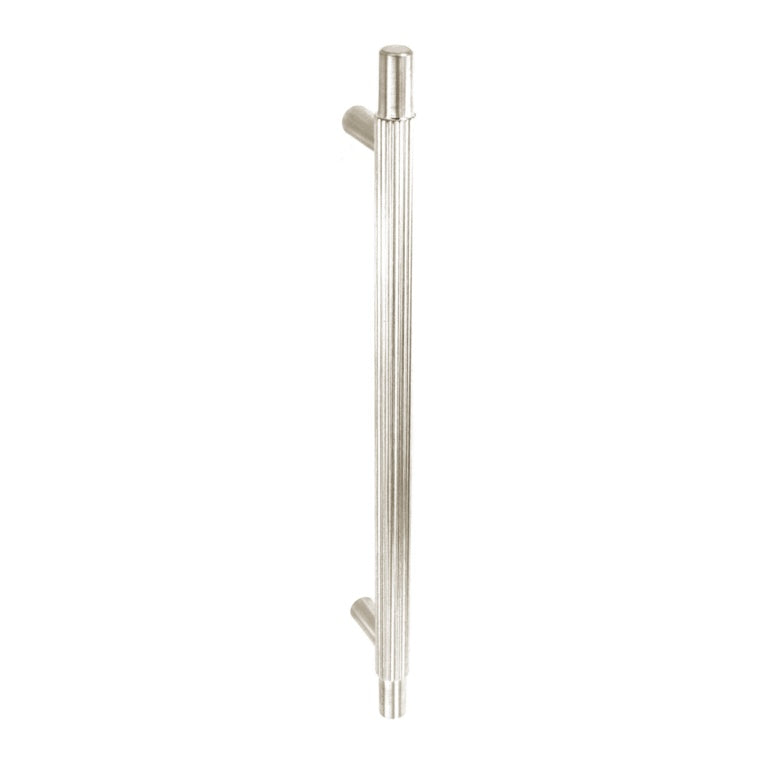 Smiths Architectural Linear Knurled Handle 192mm Satin Nickel