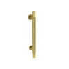 Smiths Architectural Cross Knurled Handle 128mm Satin Brass