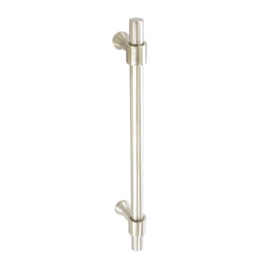 Smiths Architectural Brass Shouldered Handle160mm Satin Nickel
