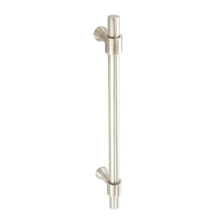 Smiths Architectural Brass Shouldered Handle160mm Satin Nickel