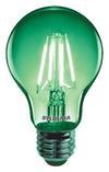 Sylvania Toledo Chroma GLS Lamp A60 Green E27 ES