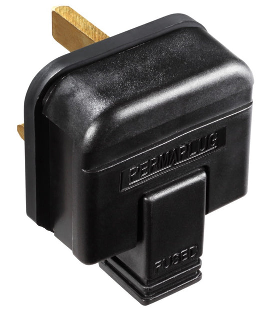 Luceco Heavy Duty Plug 13 Amp White