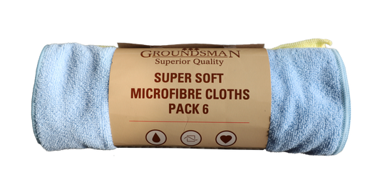 Groundsman Super Soft Microfibre Cloths 40 x 30cm Pack 3