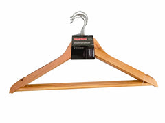 SupaHome Wooden Hangers Pack 5