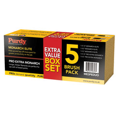 Purdy Monarch Elite Extra Pro Brush Set Pack 5