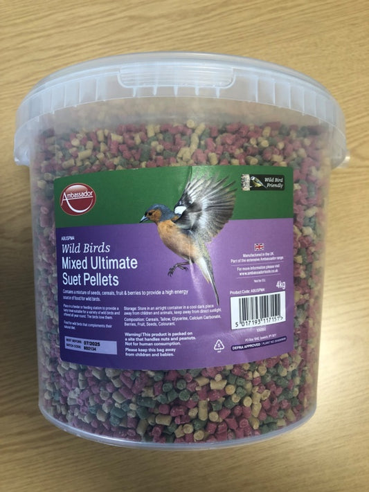 Ambassador Mixed Ultimate Suet Pellets 4kg