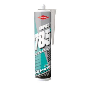 Dow Dowsil 785 Acetoxyn Silicone 310ml Cartridge Manhattan Grey