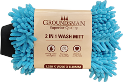 Groundsman 2 In 1 Microfibre Wash Mitt 28x20