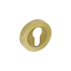 Smiths Architectural Euro Escutcheon Satin Brass