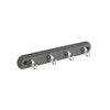 Securit Grey Key Hook 4 Chrome Plated Hooks