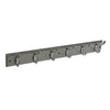 Securit Grey Hat & Coat Board 6 Chrome Plated Hooks