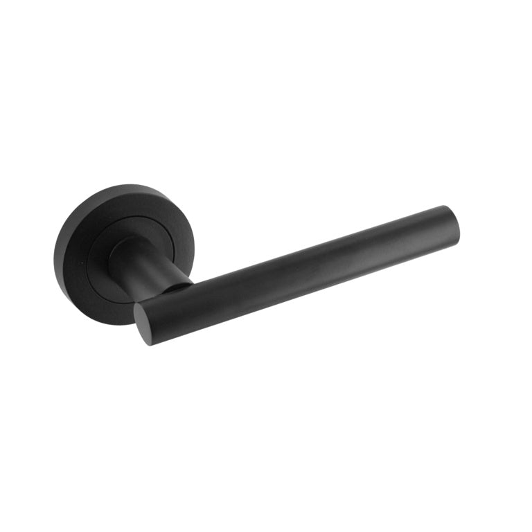 Smiths Architectural T Bar Lever On Rose Black