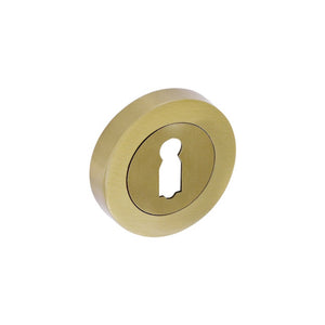 Smiths Architectural Escutcheon Lock Satin Brass