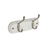 Securit White Hat & Coat Board 2 Satin Hooks