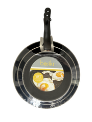 Basiks Carbon Steel Frying Pan Set 3 Piece