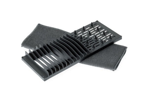 Casa & Casa 2 In 1 Drying Mat With Rack Grey