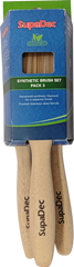 SupaDec Synthetic Brush Set Pack 3
