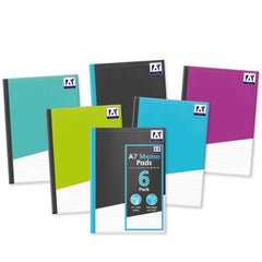 Ig Design A7 Memo Pads 6 Pack