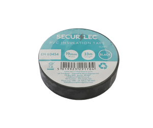 Securlec PVC Insulating Tape Black 33 x 19
