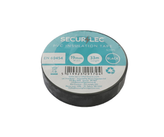 Securlec PVC Insulating Tape Black 33 x 19