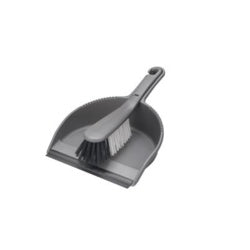 Addis Metallic Dustpan Set Stiff