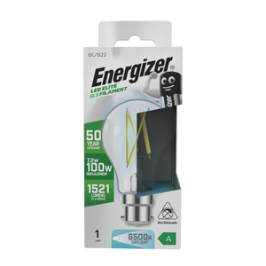 Energizer B22 A Rated GLS 6500k 7.2w