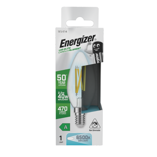 Energizer E14 A Rated Candle 6500k 2.2w