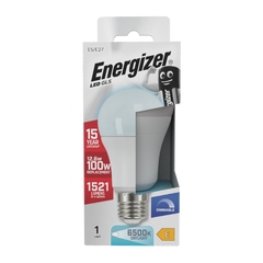 Energizer LED GLS E27 6500k Dimmable 12.6w 1521lm
