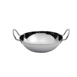 Basiks Stainless Steel Balti Dish 17cm