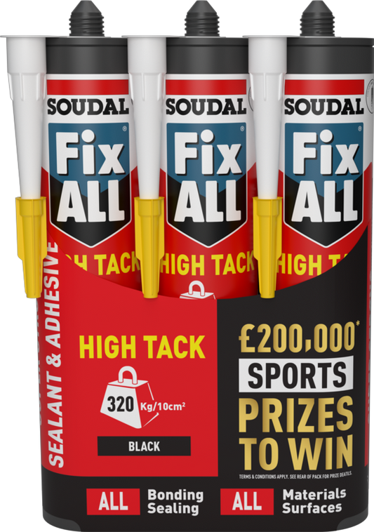 Soudal Fix All High Tack White Triple Pack