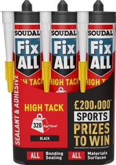 Soudal Fix All High Tack White Triple Pack