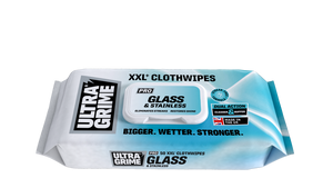 Ultragrime Glass & Stainless XXL+ Clothwipes Pack 50