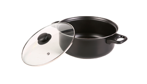 Basiks Carbon Steel Stock Pot 24cm