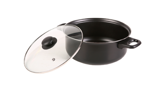 Basiks Carbon Steel Stock Pot 24cm