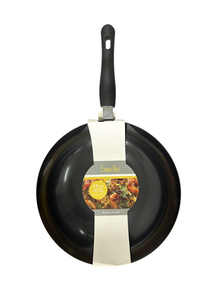 Basiks Carbon Steel Wok Frypan 30cm