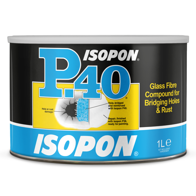 Isopon P.40 Glass Fibre Body Filler 1L