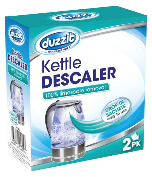 Duzzit Drop In Bag Kettle Descaler 40g Pack 2